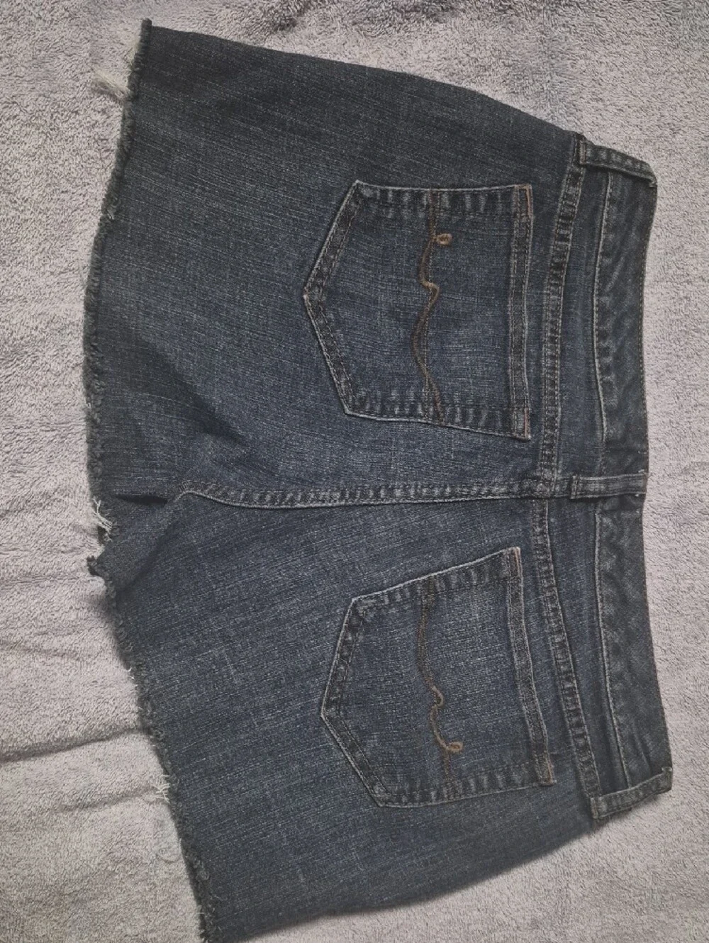St. John's Bay Dark Blue Denim Shorts